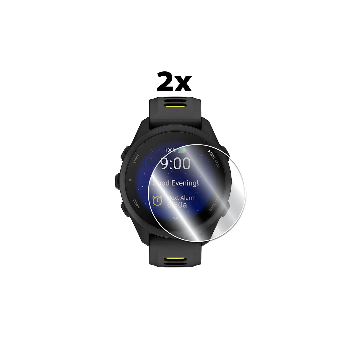 IPG Original for Garmin Forerunner 70 - Forerunner 170 -  Forerunner 170 Music Smartwatch SCREEN Protector (2 Units) (Hydrogel)