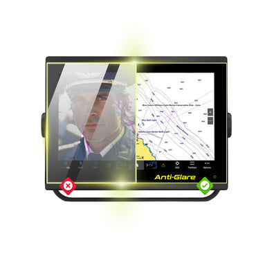 IPG Anti-Glare for Garmin GPSMAP 1223 xsv Combo GPS/Fishfinder 12 Inch ANTI-GLARE SCREEN Protector