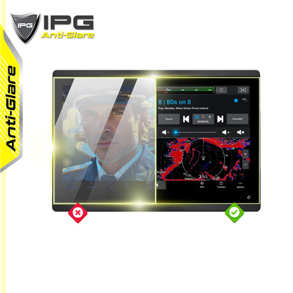 IPG Anti-Glare for Garmin GPSMAP 1623 Combo GPS/Fishfinder 16 Inch ANTI-GLARE SCREEN Protector