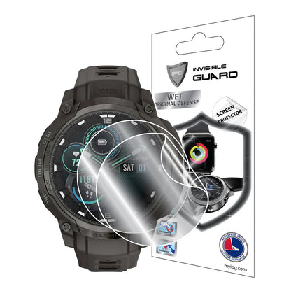 Garmin Instinct Crossover AMOLED Akıllı Saat için IPG Orijinal Ekran Koruyucu (2 Adet) (Hidrojel)