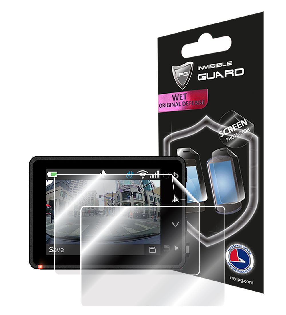 IPG Original for Garmin Dash Cam 47-57-67 Car Camera SCREEN Protector (2 Units) (Hydrogel)