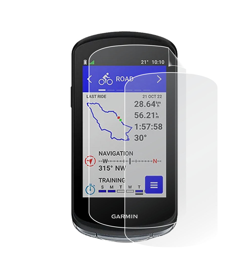 IPG Original for Garmin Edge 1040-1040 Solar GPS Bike Computer Touchscreen (2 Units) SCREEN Protector (Hydrogel)