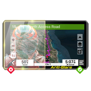IPG Anti-Glare for Garmin Zumo XT2 GPS Sonar Radar Map Display ANTI-GLARE SCREEN Protector