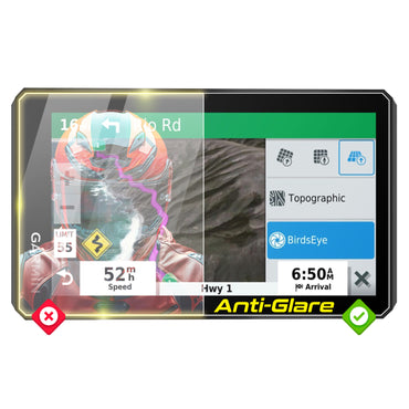 IPG Anti-Glare for Garmin Zumo XT GPS Sonar Radar Map Display ANTI-GLARE SCREEN Protector