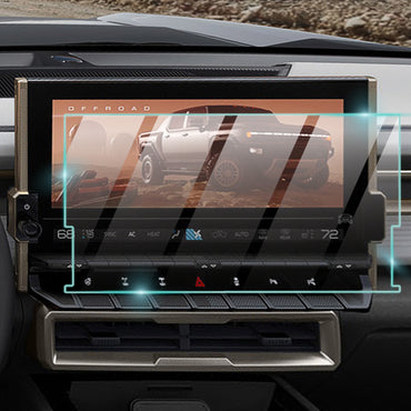 GMC Hummer EV 2024-2026 13.4" inç Navigasyon için 9H Nano IPG ProActive Ekran Koruyucu
