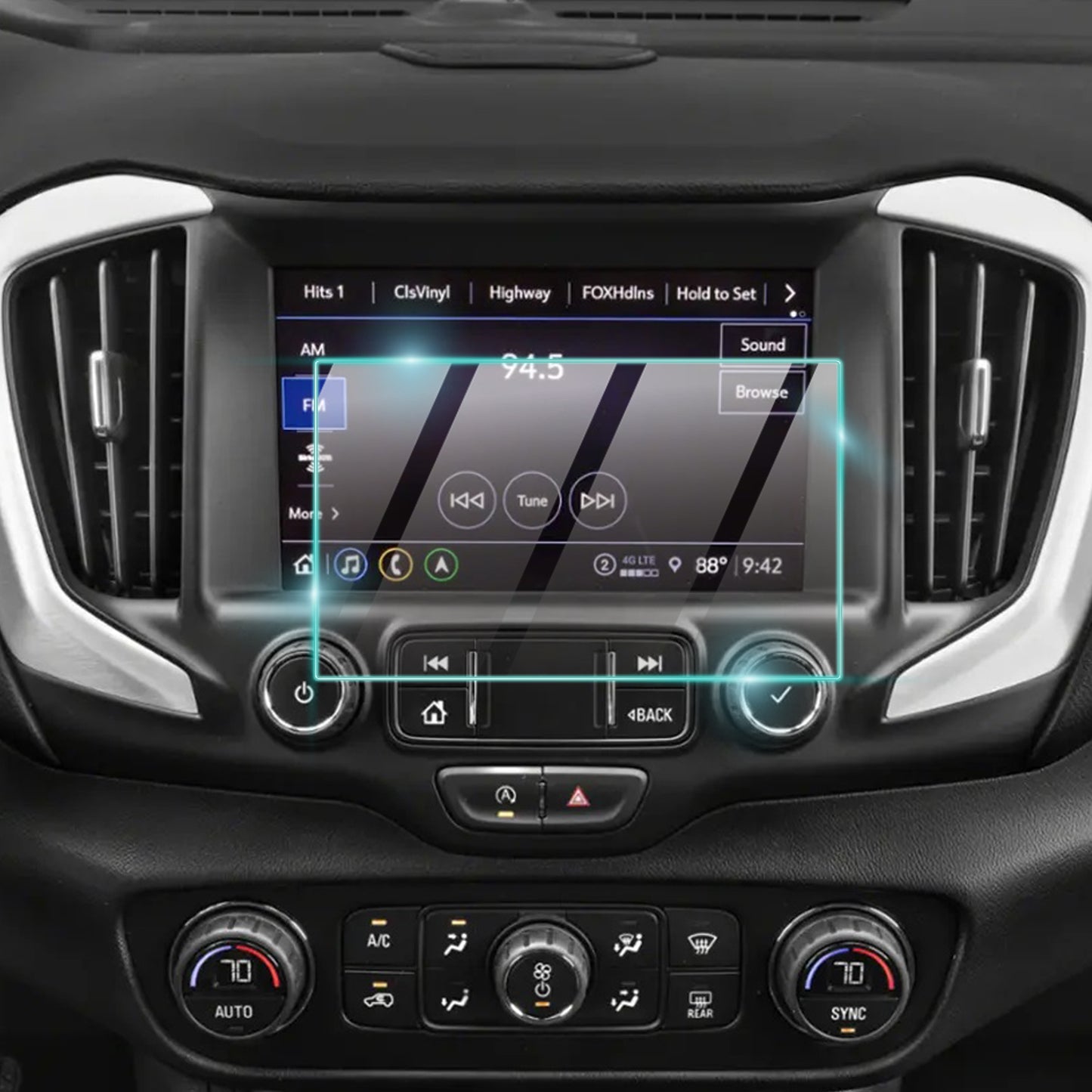 IPG ProActive for GMC 2024 Terrain Denali 8" Inch Navigation SCREEN Protector