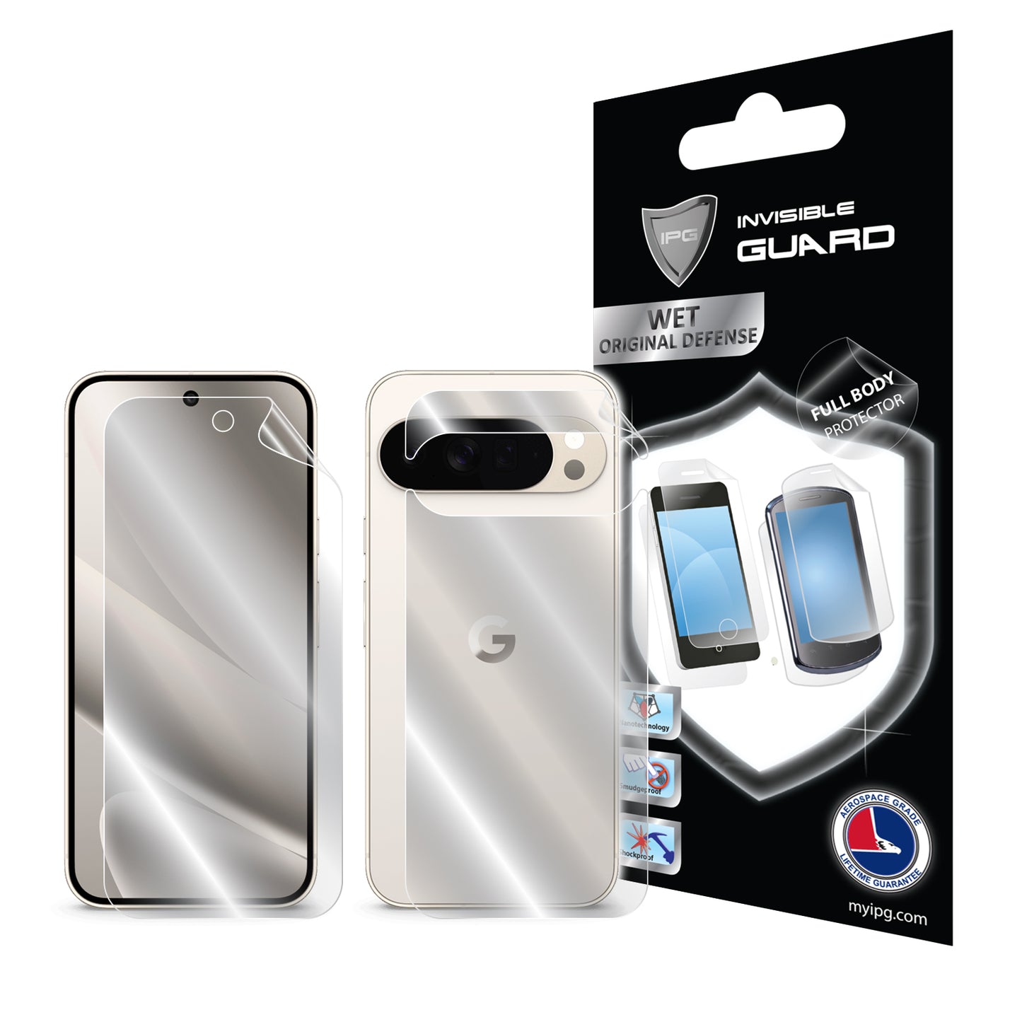 IPG Original for Google Pixel 10 Pro XL FULL BODY Protector (Hydrogel)