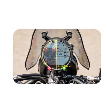 IPG Anti-Glare for Royal Enfield Guerrilla 450 2024 / Himalayan 450 2023-2025 4" Inch Motorcycle Dashboard Cluster Speedometer Display ANTI-GLARE SCREEN Protector