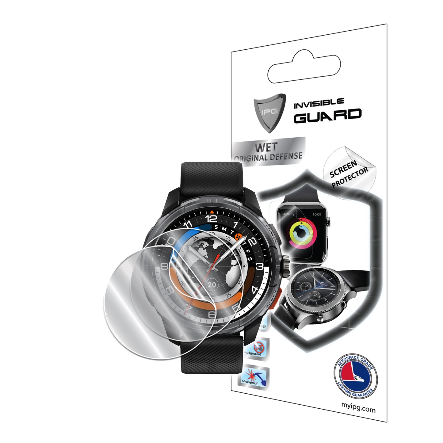 IPG Original for Haylou Solar Ultra Smartwatch SCREEN Protector (2 Units) (Hydrogel)