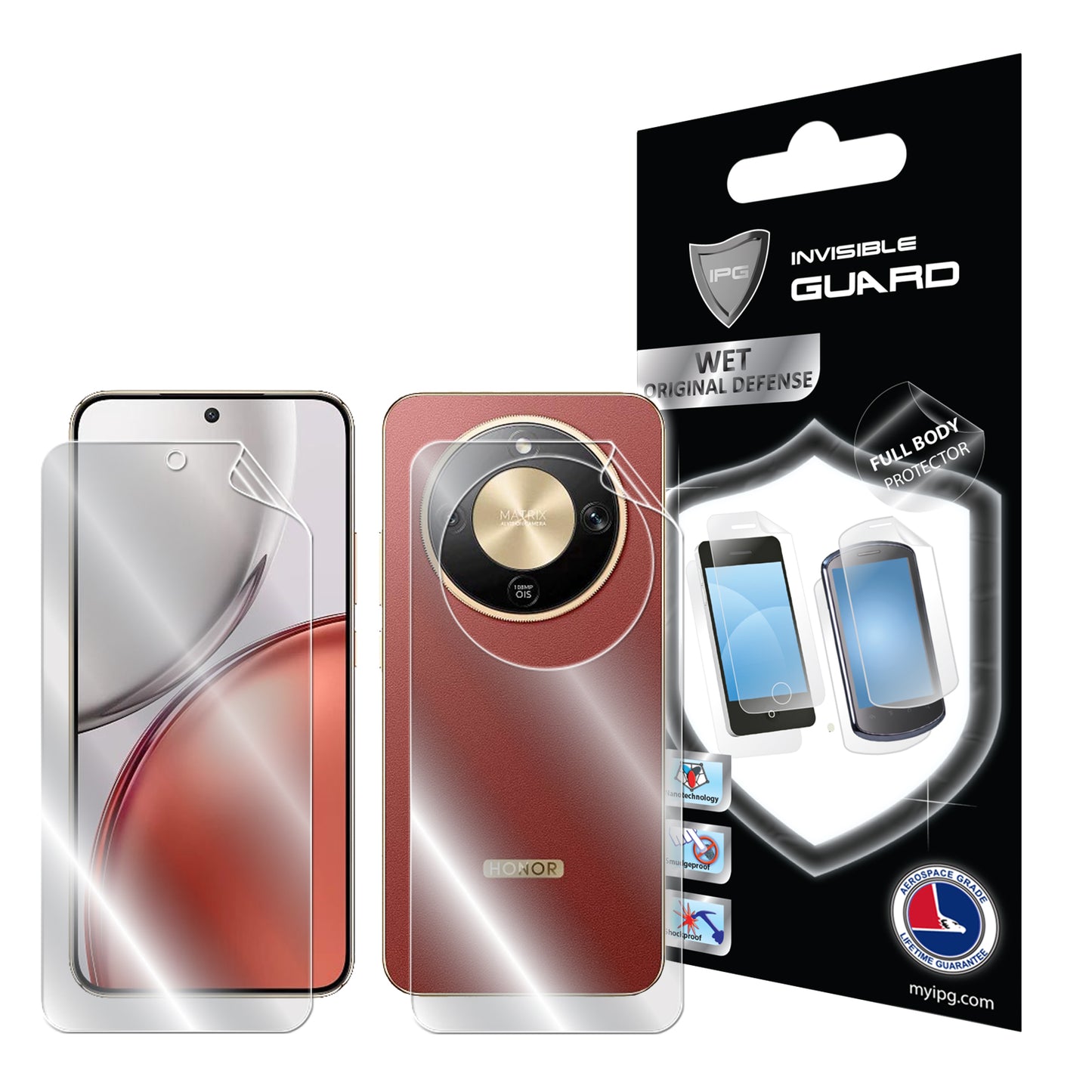 Honor Magic8 Lite için IPG Orijinal Tam Kaplama Koruyucu (Hidrojel)