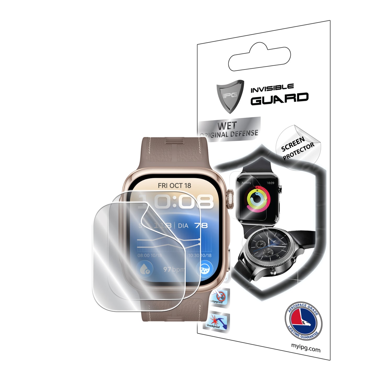 IPG Original for HUAWEI Watch D3 SCREEN Protector (2 Units) (Hydrogel)