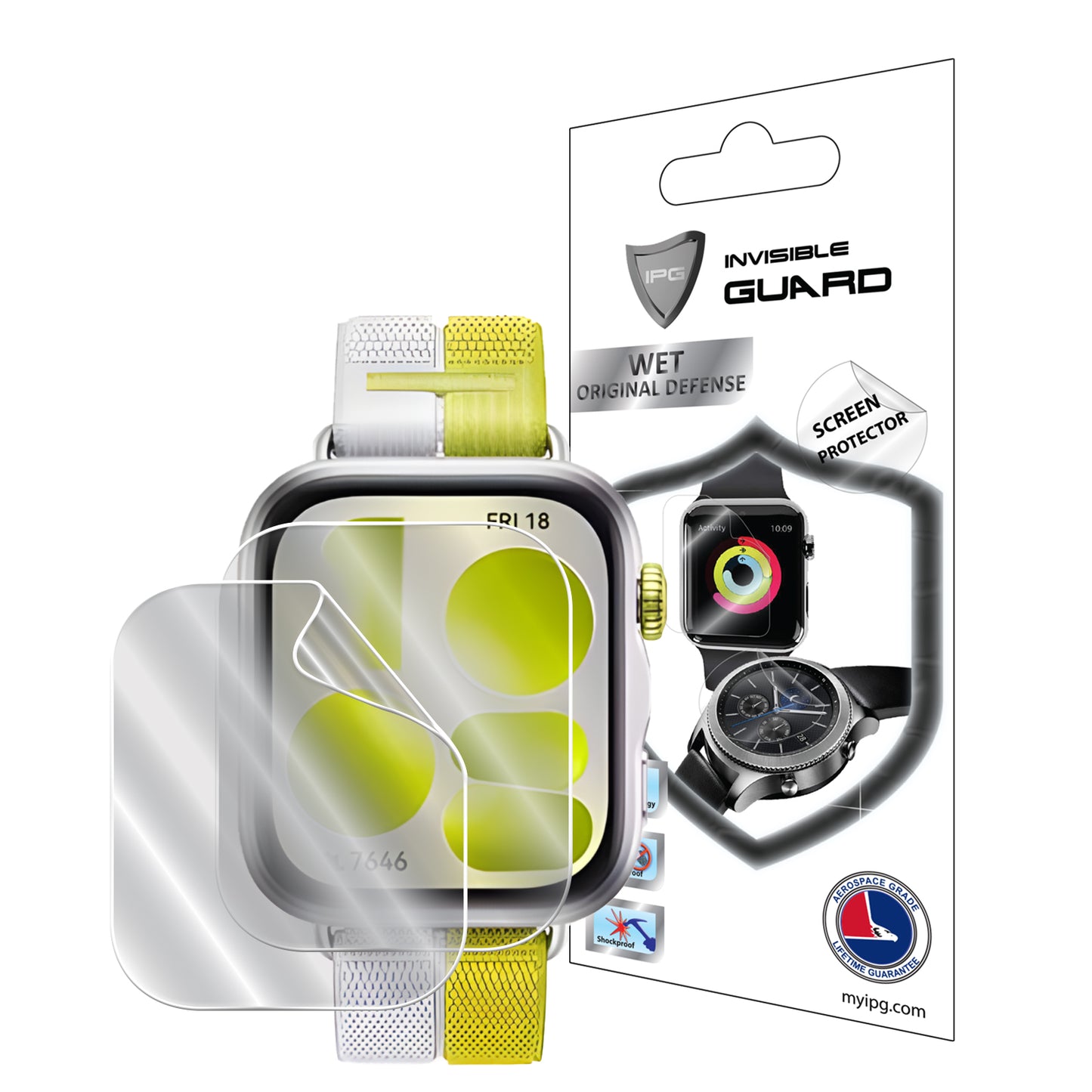 Huawei Watch Fit 5 için IPG Orijinal Ekran Koruyucu (2 Adet) (Hidrojel)