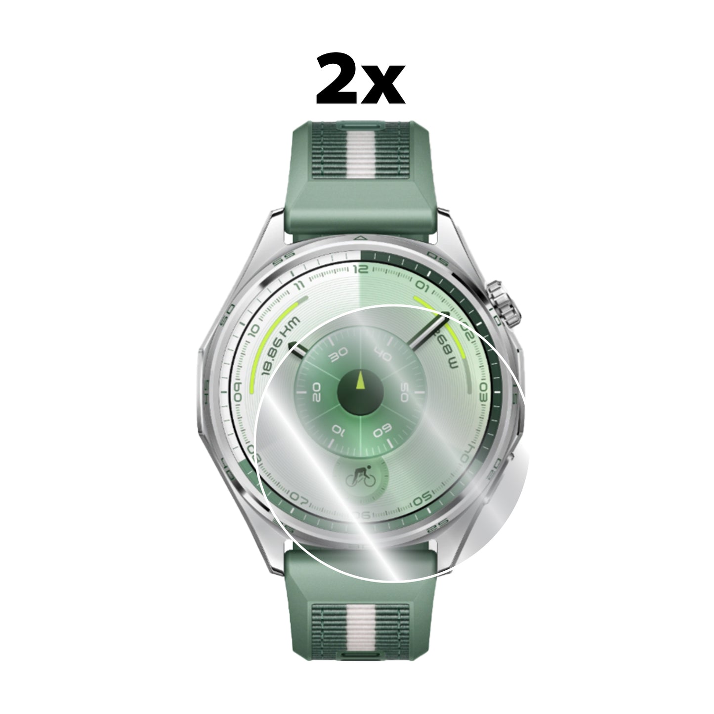 HUAWEI Watch GT 6 41mm - 46mm için IPG Orijinal Ekran Koruyucu (2 Adet) (Hidrojel)