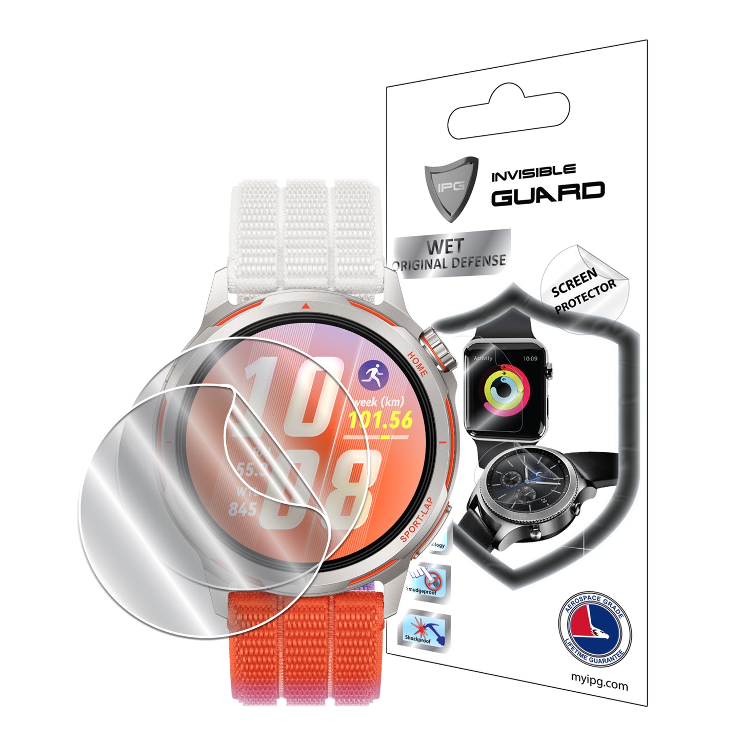 IPG Original for HUAWEI WATCH GT Runner 2 SCREEN Protector (2 Units) (Hydrogel)