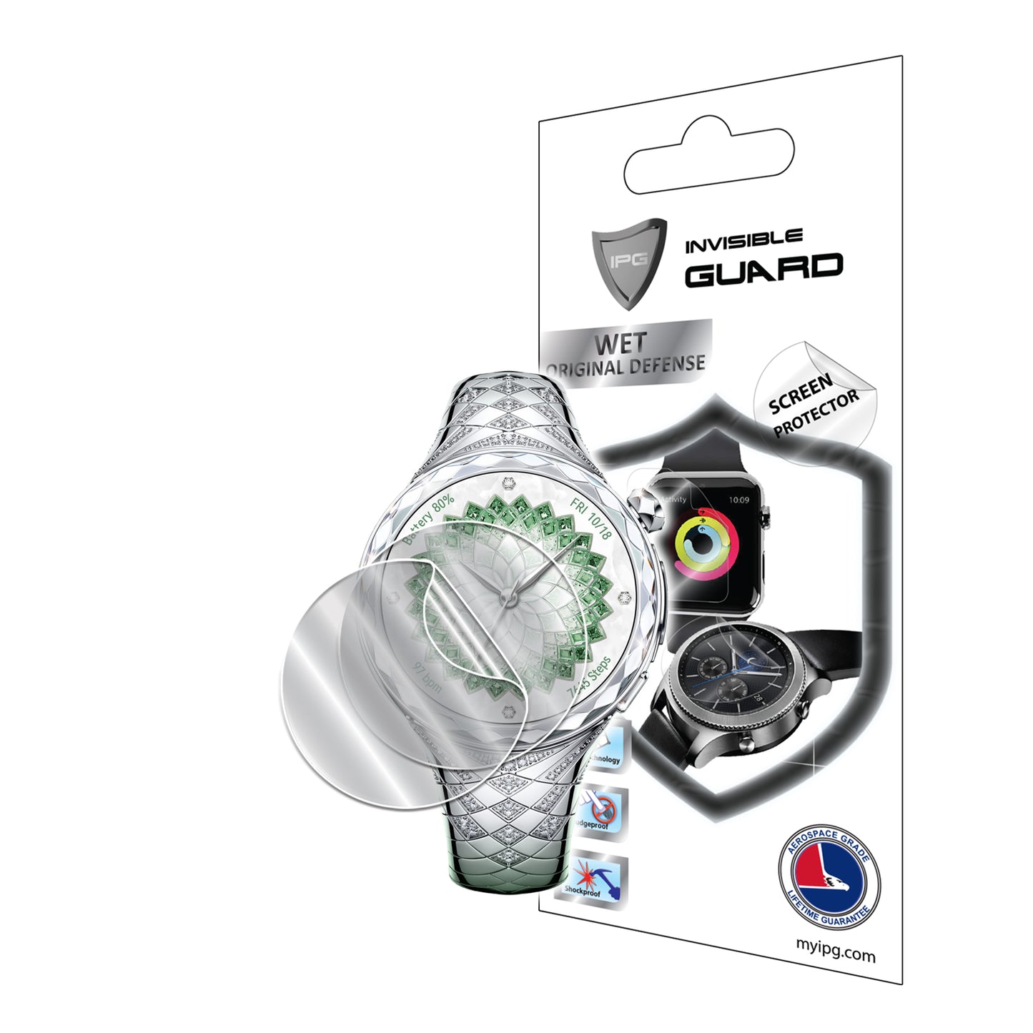 IPG Original for Huawei Watch Ultimate Design Spring Edition SCREEN Protector (2 Units) (Hydrogel)
