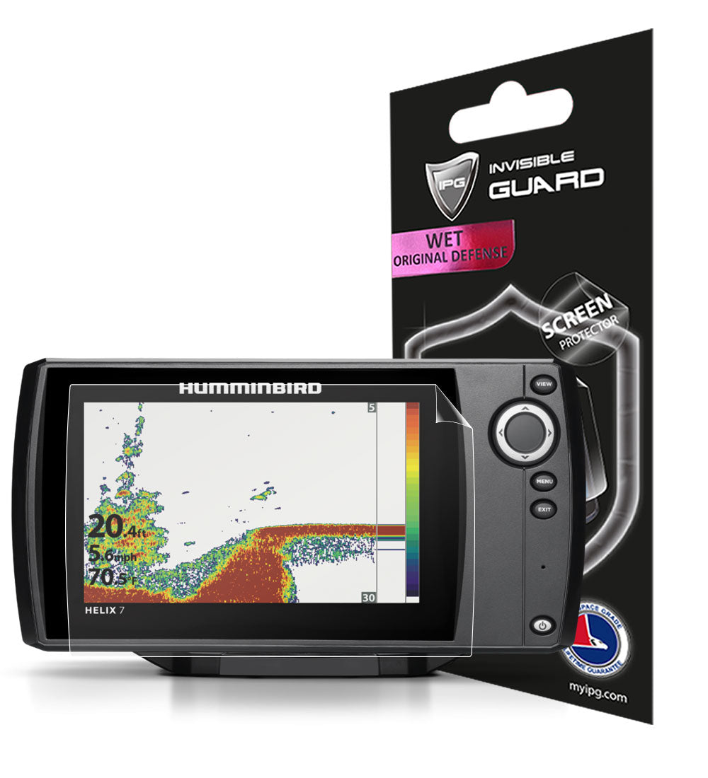 HUMMINBIRD Helix 7 Chirp DI G2 / DI GPS G2 / GPS G2 Balık Bulucu Dokunmatik Ekran için IPG Orijinal EKRAN Koruyucu (Hidrojel)