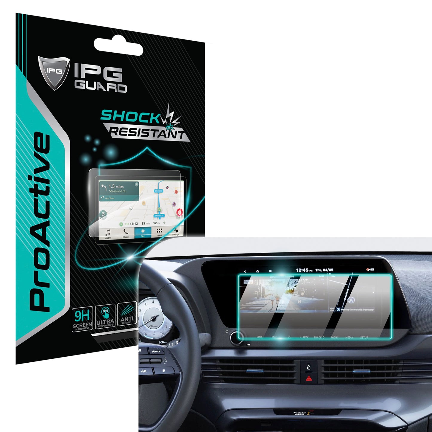 IPG ProActive for Hyundai Bayon 2024-2025 10.25" Inch Navigation SCREEN Protector