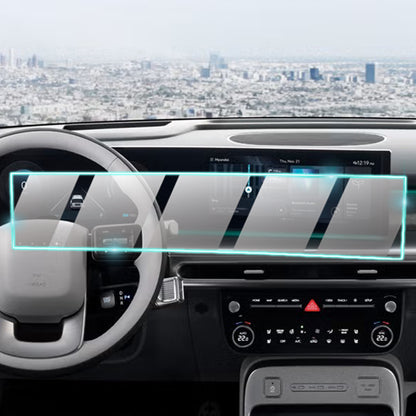 Hyundai Ioniq 9 2025-2026 12.3" İnç Navigasyon + 12.3" İnç Gösterge Paneli için 9H Nano IPG ProActive Ekran Koruyucu