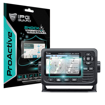 IPG ProActive for iCOM MA-510TR CLASS B AIS TRANSPONDER Radio Communicator SCREEN Protector