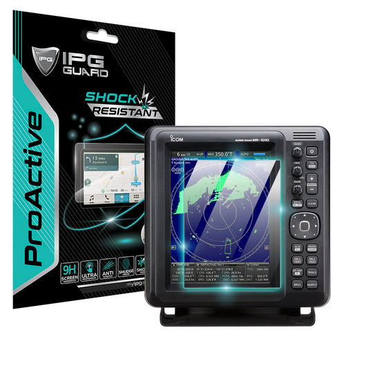 IPG ProActive for iCOM MR-1010RII 10.4" inch MARINE RADAR Radio Communicator SCREEN Protector