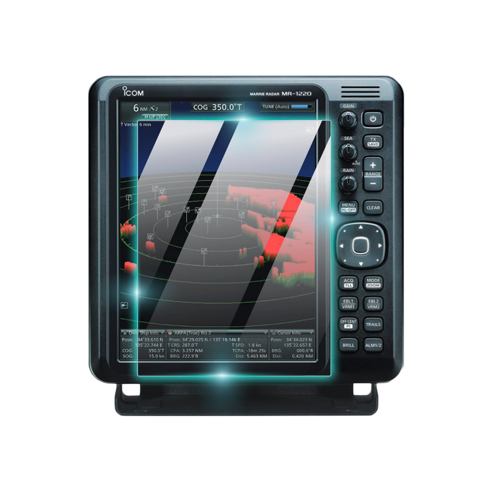 IPG ProActive for iCOM MR-1220 / MR-1220R4 / MR-1220T4 / MR-1220T6 / MR-1220T6L 12.1" inch MARINE RADAR Radio Communicator SCREEN Protector