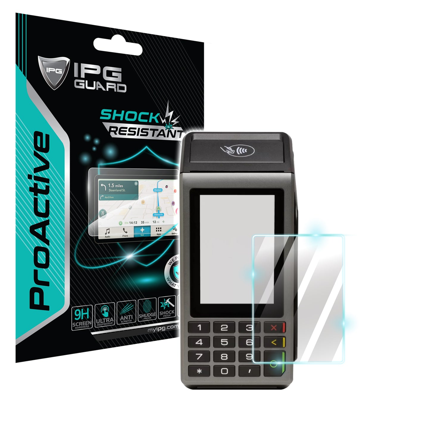 IPG ProActive for Inpos M530 POS Display SCREEN Protector