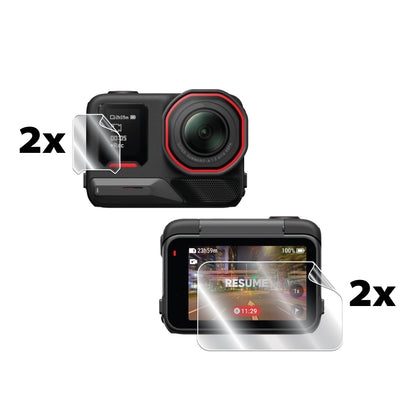 INSTA360 Ace Pro 2 Kamera için IPG Original Ekran Koruyucu (2 Adet) 