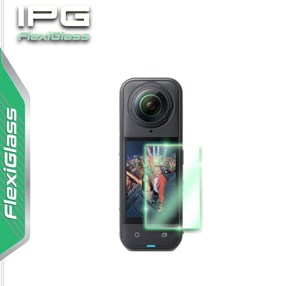 Insta360 X5 Aksiyon Kamerası için IPG FlexiGlass Ekran Koruyucu (2 Adet) 