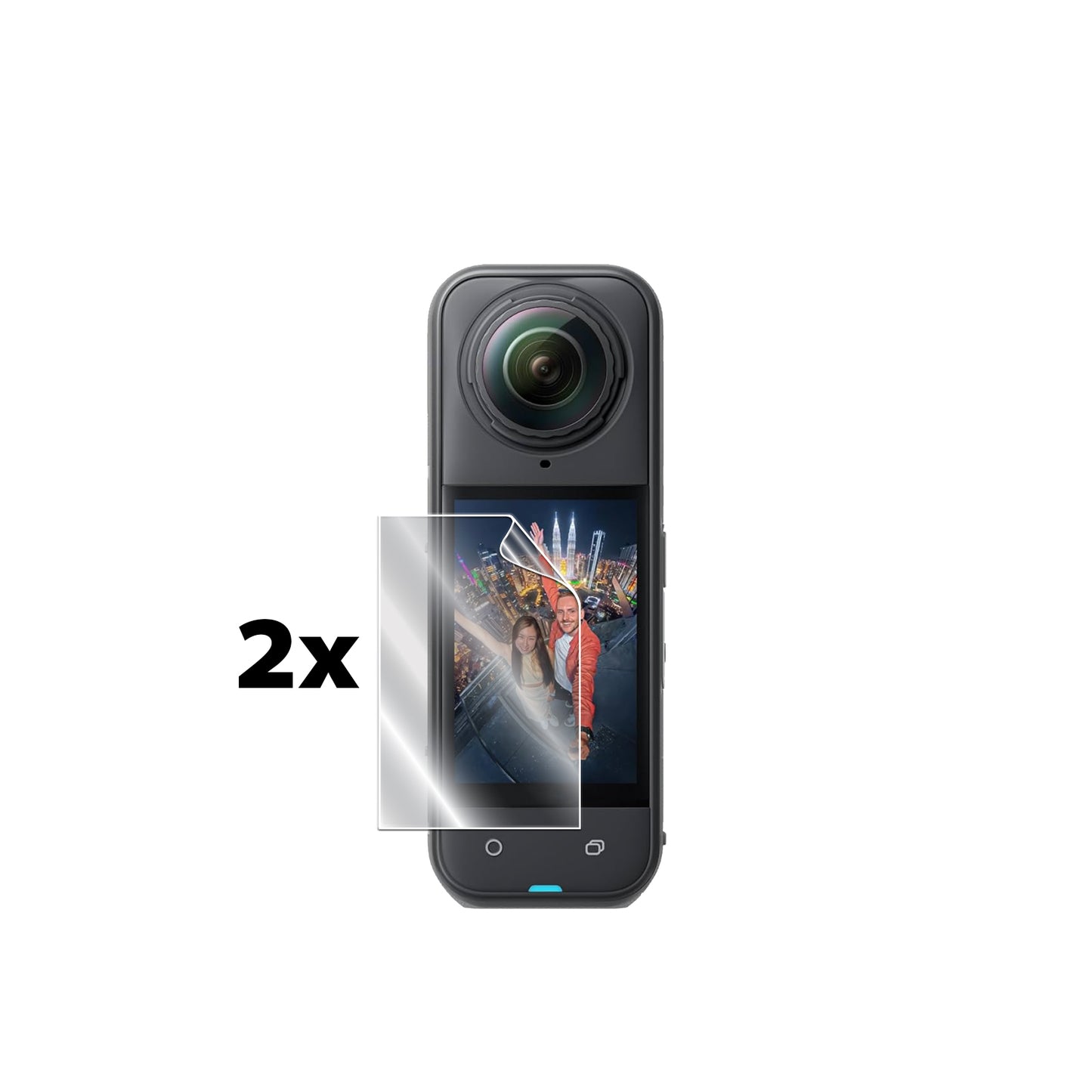 INSTA360 X5 Kamera için IPG Original Ekran Koruyucu (2 Adet) 