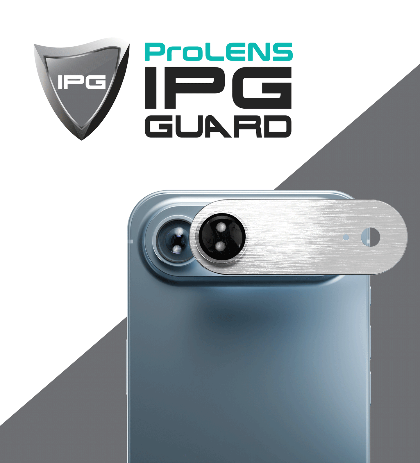IPG ProLens Apple iPhone 16 Pro - 16 Pro Max için Elmas - Taşlı Kamera Lens Koruyucu (4 Farklı Renk Seçeneğiyle)