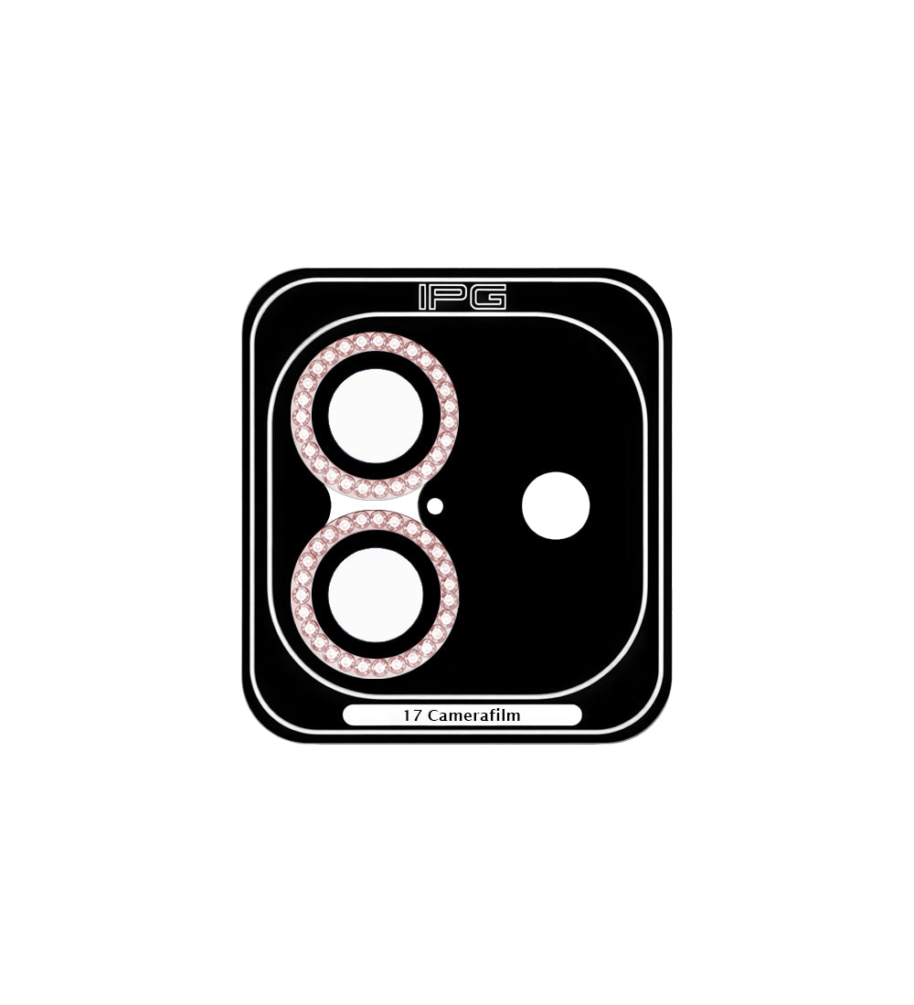 IPG ProLens for Apple iPhone 17 DIAMOND FRAME CAMERA LENS Protector (4 Color Options)