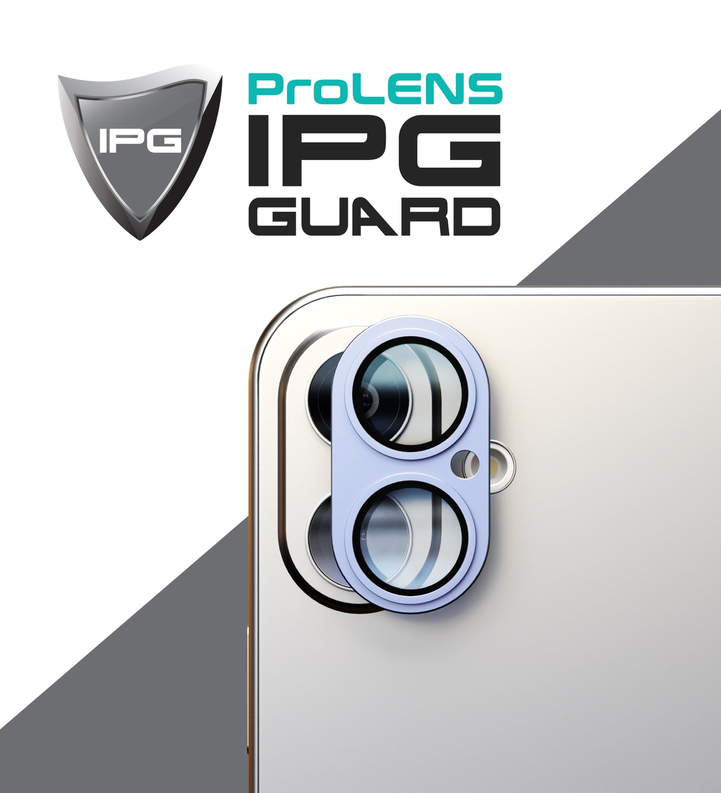 IPG ProLens Apple iPhone 16 Pro - 16 Pro Max için Elmas - Taşlı Kamera Lens Koruyucu (4 Farklı Renk Seçeneğiyle)