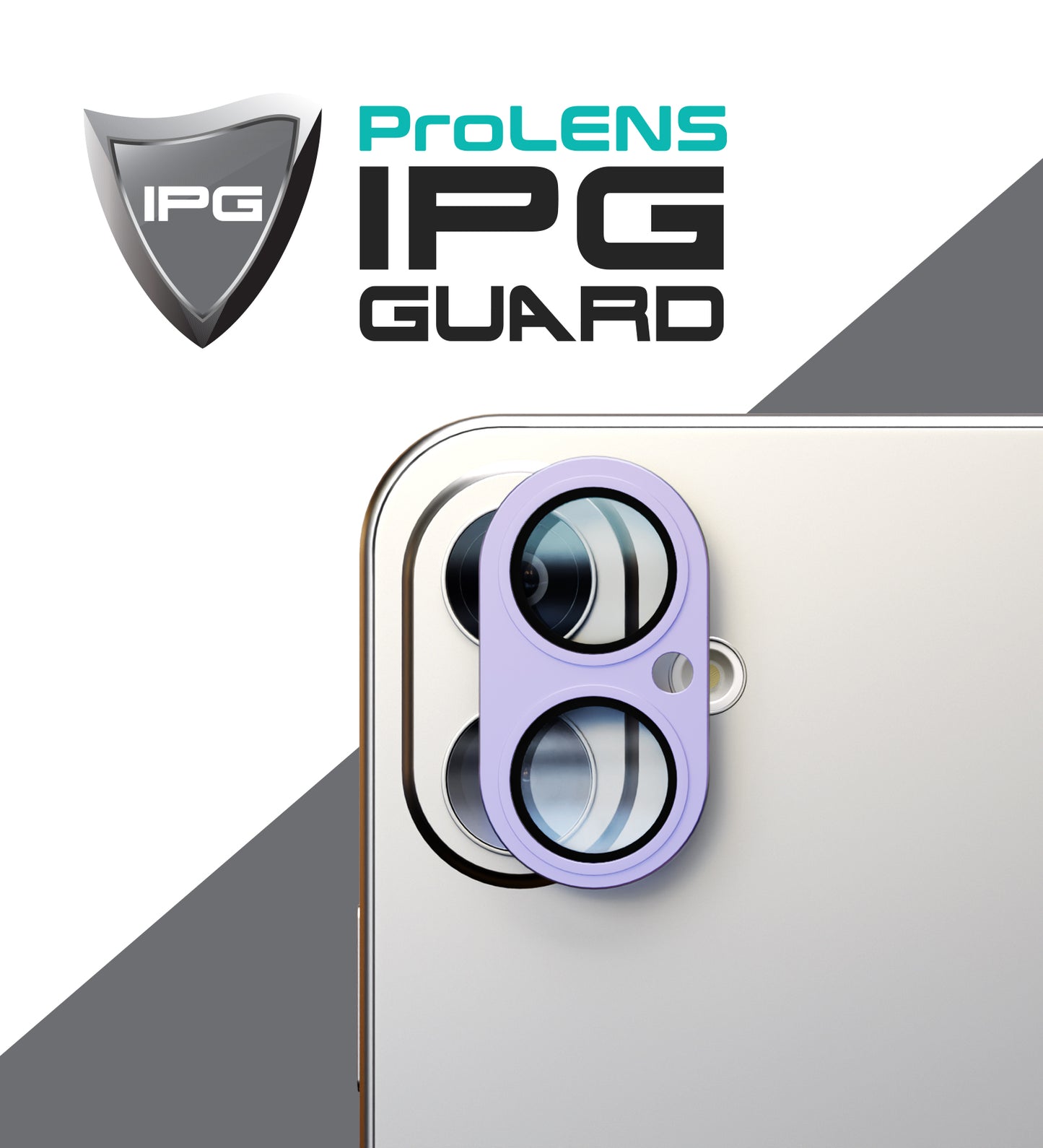 IPG ProLens Apple iPhone 16 Pro - 16 Pro Max için Elmas - Taşlı Kamera Lens Koruyucu (4 Farklı Renk Seçeneğiyle)