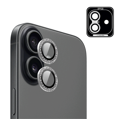 IPG ProLens for Apple iPhone 17 DIAMOND FRAME CAMERA LENS Protector (4 Color Options)
