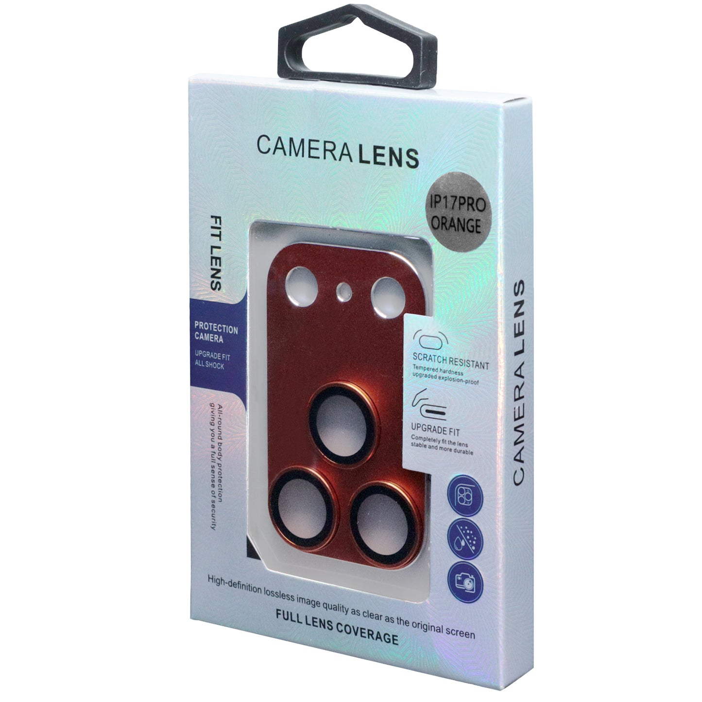 IPG ProLens for Apple iPhone 17 Pro FULL Coverage Camera Lens Protector (4 Color Options)