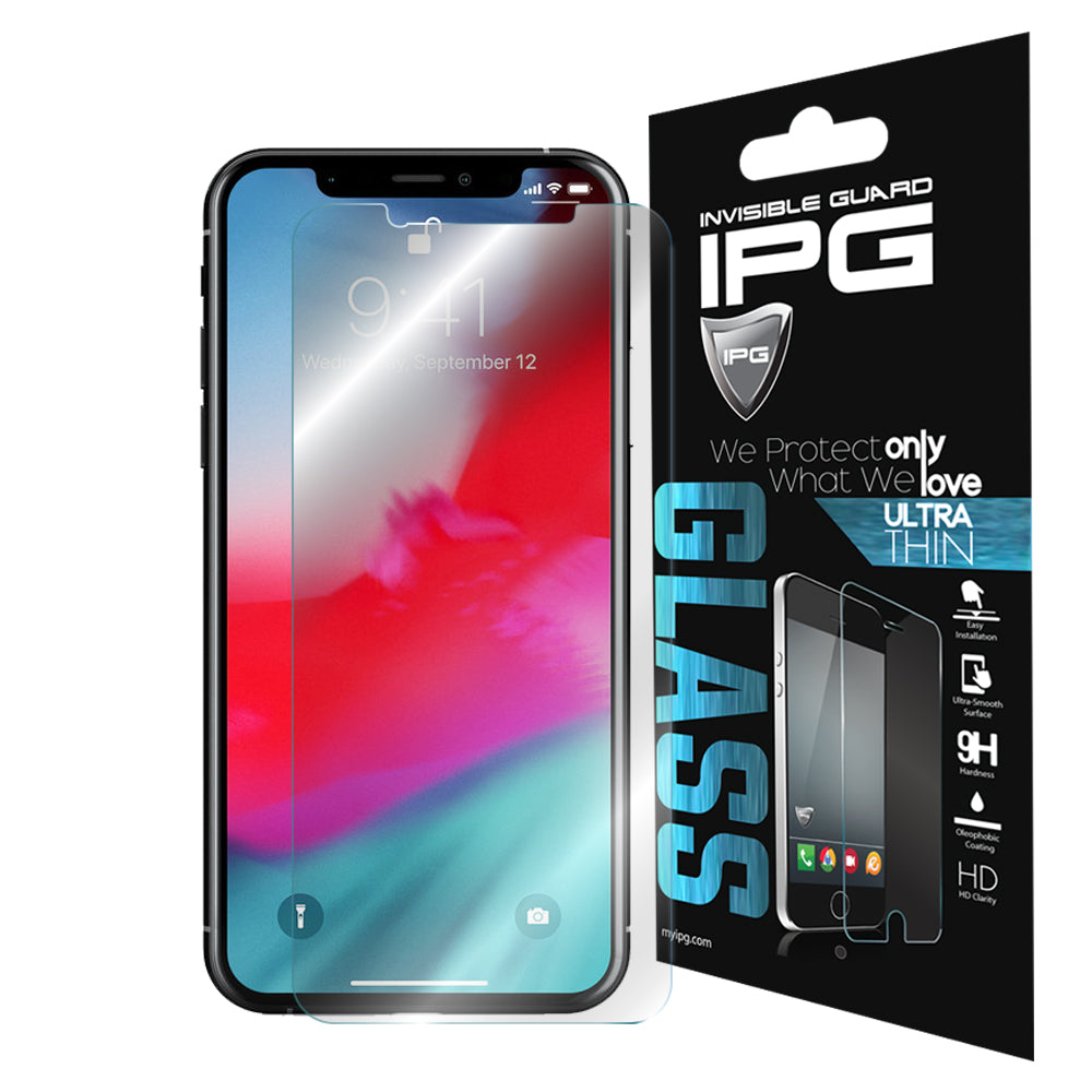 IPG GLASS for Apple iPhone X-XS Clear GLASS SCREEN Protector (Tempered)