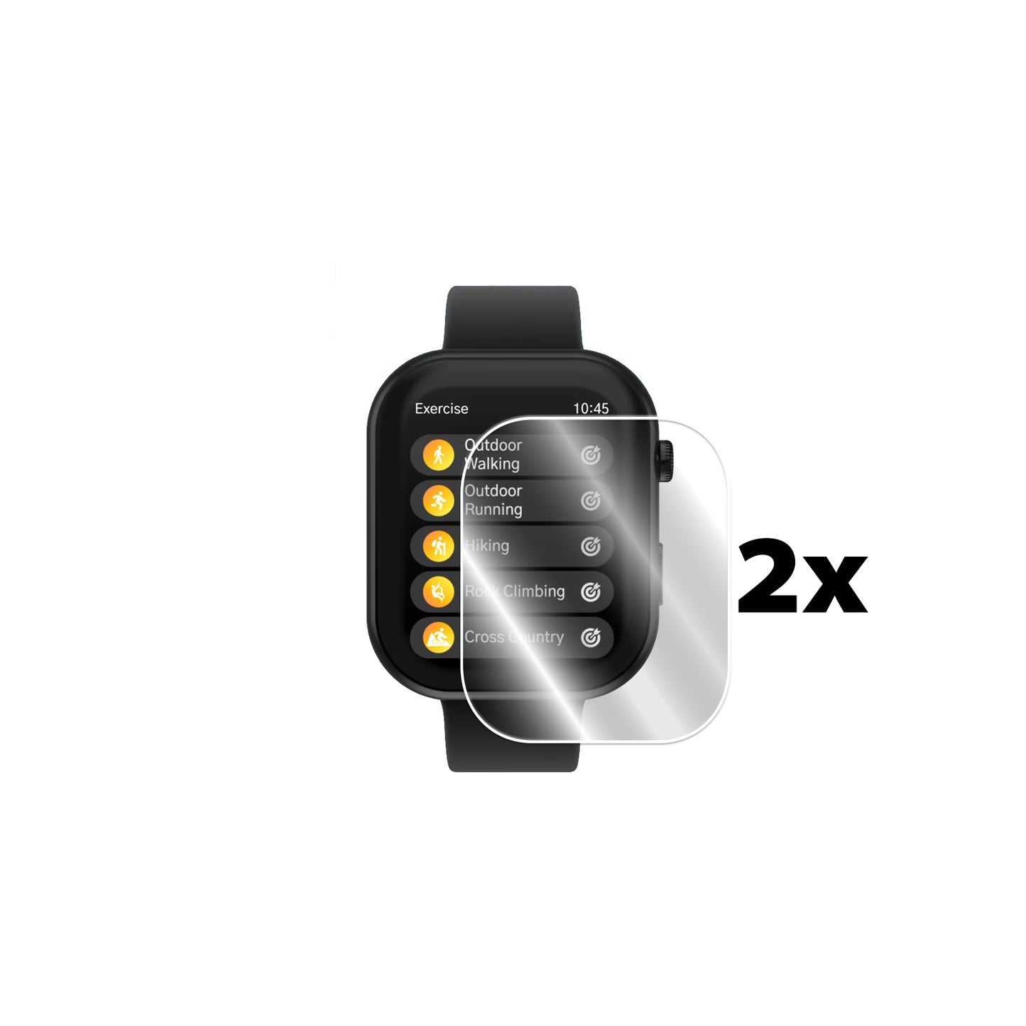 IPG Original for iTouch Air 5 PRO Smartwatch SCREEN Protector (2 Units) (Hydrogel)