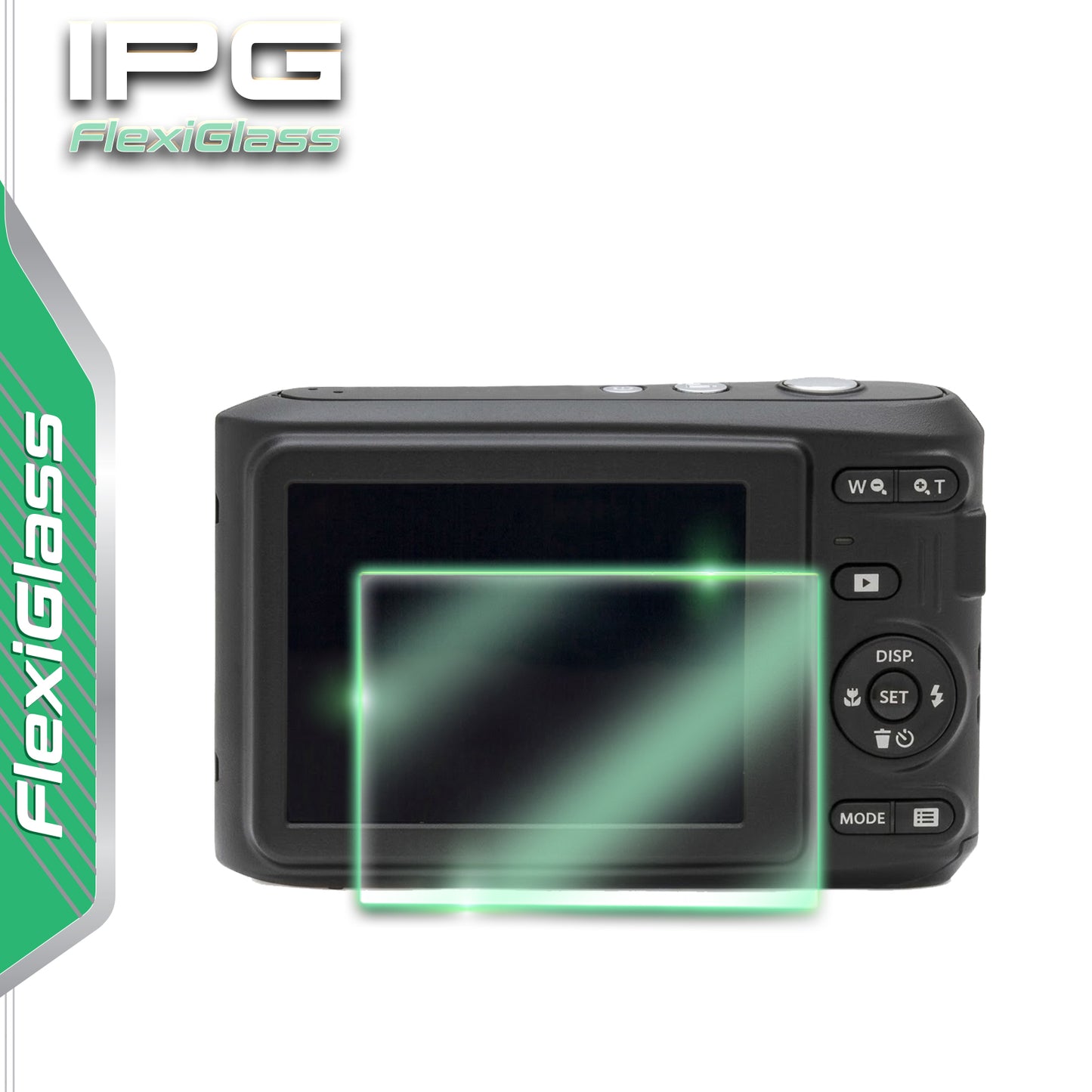 Kodak Pixpro FZ45 Dijital Kamera için IPG FlexiGlass Ekran Koruyucu (2 Adet) 