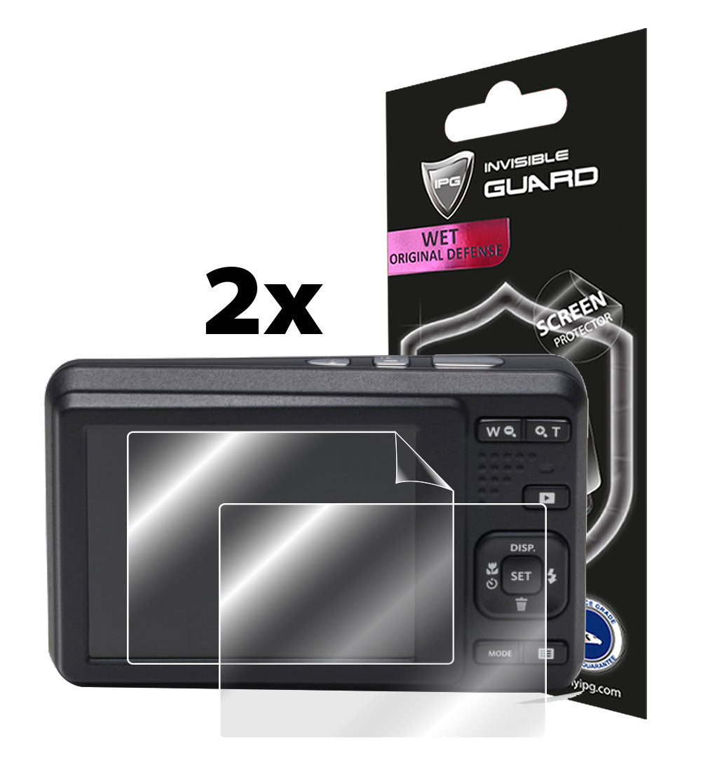 IPG Original for KODAK PIXPRO Friendly Zoom FZ53-BK Digital Camera SCREEN Protector (2 Units) (Hydrogel)