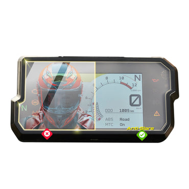 IPG Anti-Glare for KTM DUKE 390 790 890 125 Adventure 2017 - 2022 - Adventure R DUKE 390 2017 - 2021 RC 5" Inch Motorcycle Dashboard Cluster Speedometer Display ANTI-GLARE SCREEN Protector
