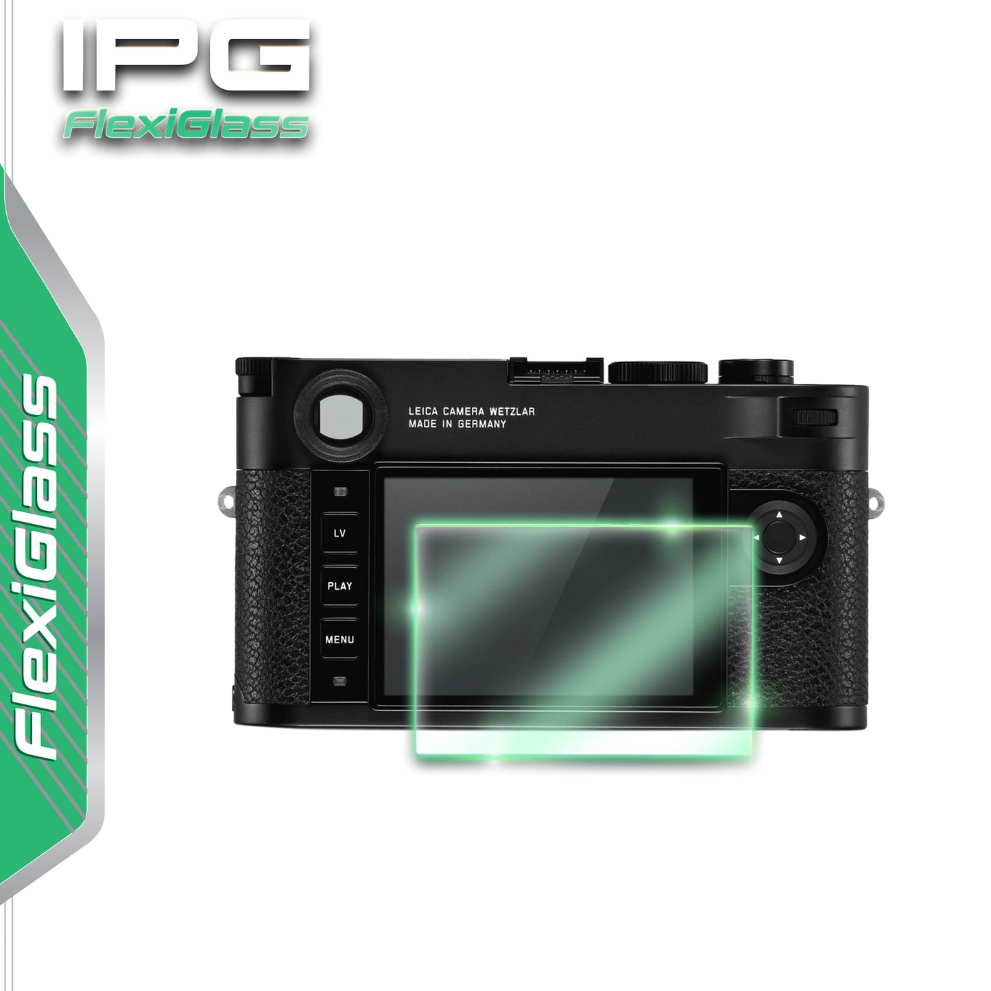 IPG FlexiGlass for Leica M10 Camera SCREEN Protector (2 Units)