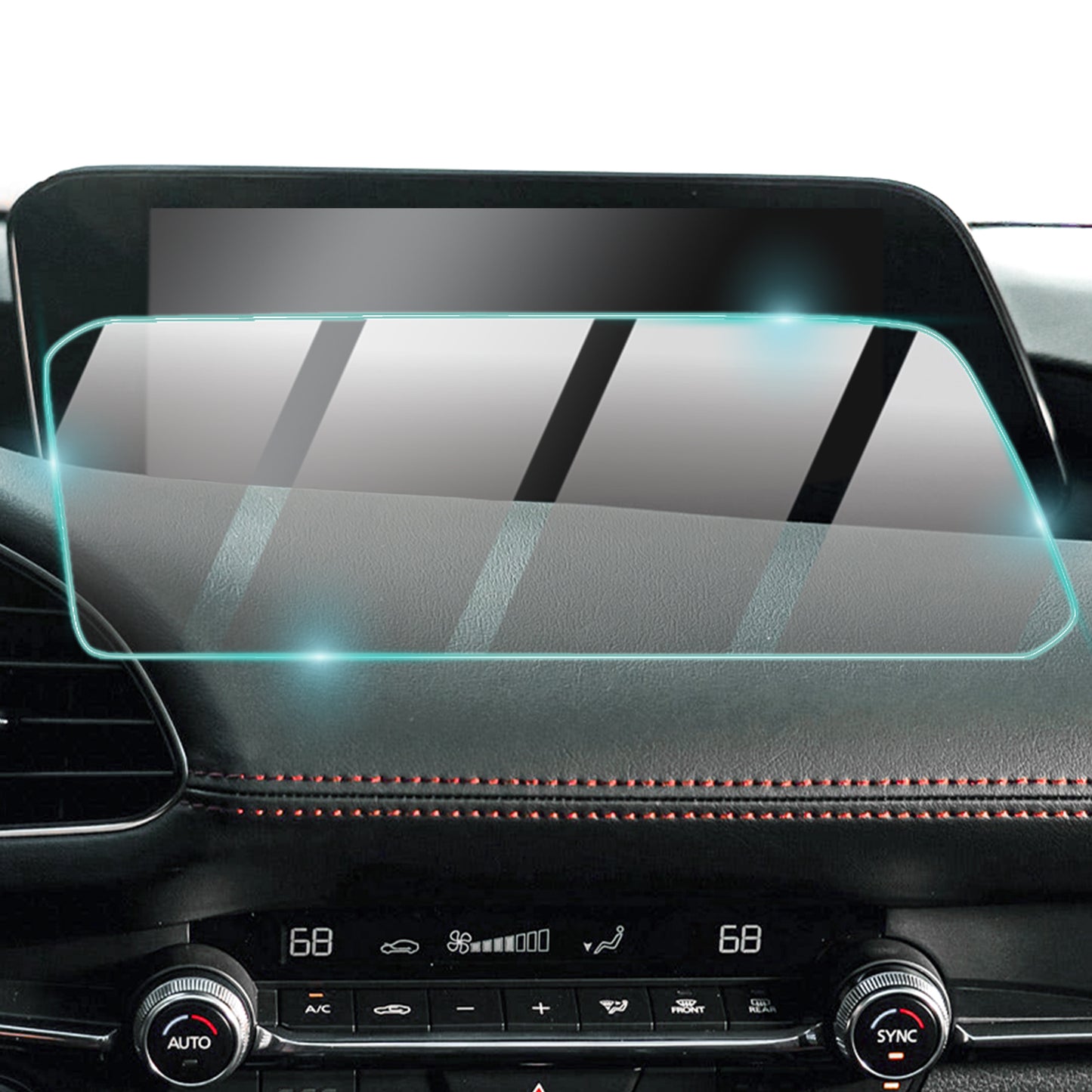 MAZDA 3 / 3 GS / 3 GX 2024-2025 10.25" inç Navigasyon için 9H Nano IPG ProActive Ekran Koruyucu