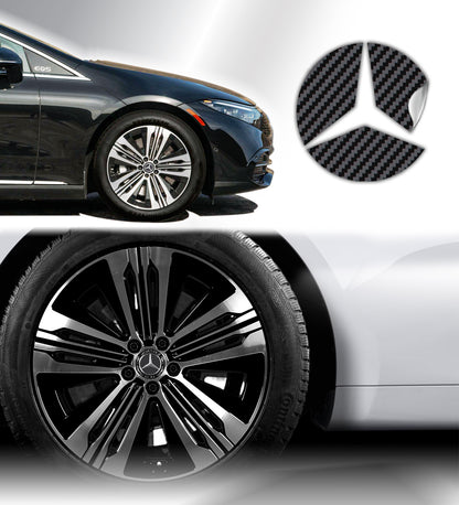 IPG Decal Compatible with Mercedes EQS/EQE/CLA-S Class/E-Class Center Cap Decal Kit