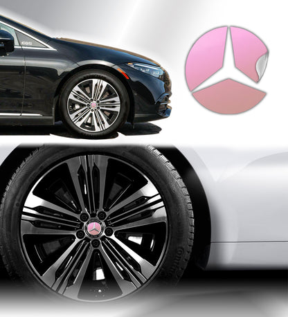 IPG Decal Compatible with Mercedes EQS/EQE/CLA-S Class/E-Class Center Cap Decal Kit