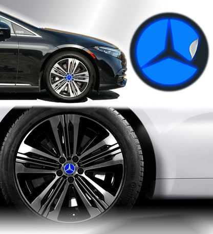 IPG Decal Compatible with Mercedes EQS/EQE/CLA-S Class/E-Class Center Cap Decal Kit