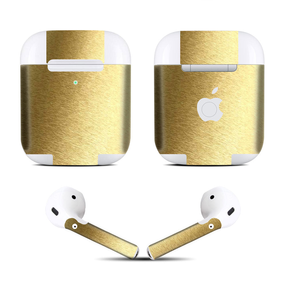 IPG Decorative for AirPods 1-2 Stickers Wraps Adhesive Decal Skin for case and Ear Pieces Protective and Decorative Set Protector