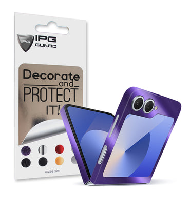 IPG Decorative for Samsung Galaxy Z Flip 6 Back & Sides Full Protection