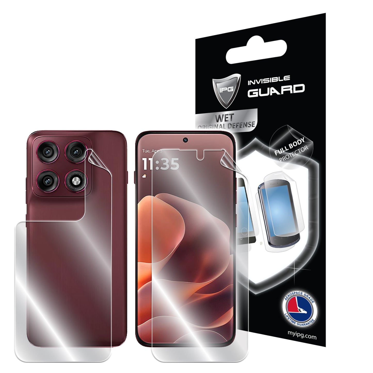 IPG Original for Motorola Edge 70 Pro+ FULL BODY Protector (Hydrogel)