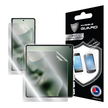 Motorola Razr Fold İçin IPG Orijinal Tam Kaplama (İç, Dış Ekran) Koruyucu (Hidrojel)