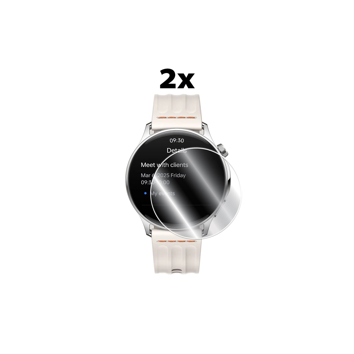 IPG Original for ONEPLUS Watch 3 Lite SCREEN Protector (2 Units) (Hydrogel)